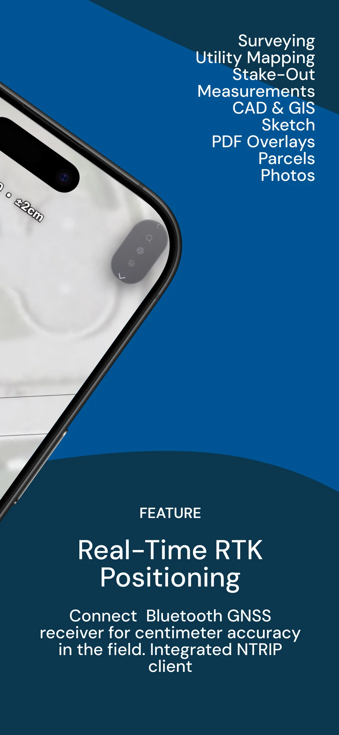 GeolantisNEO — real-time RTK positioning