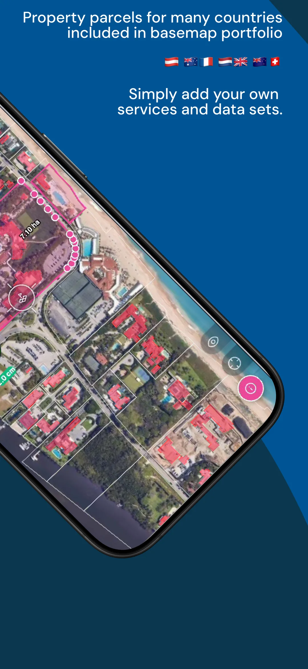 GeolantisNEO — property parcels for many countries